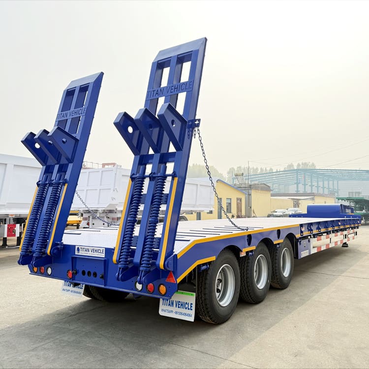 3 Axle 60T Low Bed Trailer