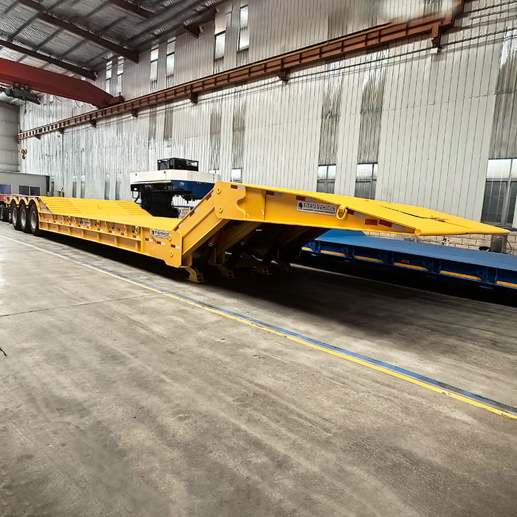3 Axle Hydraulic Folding Neck Lowboy
