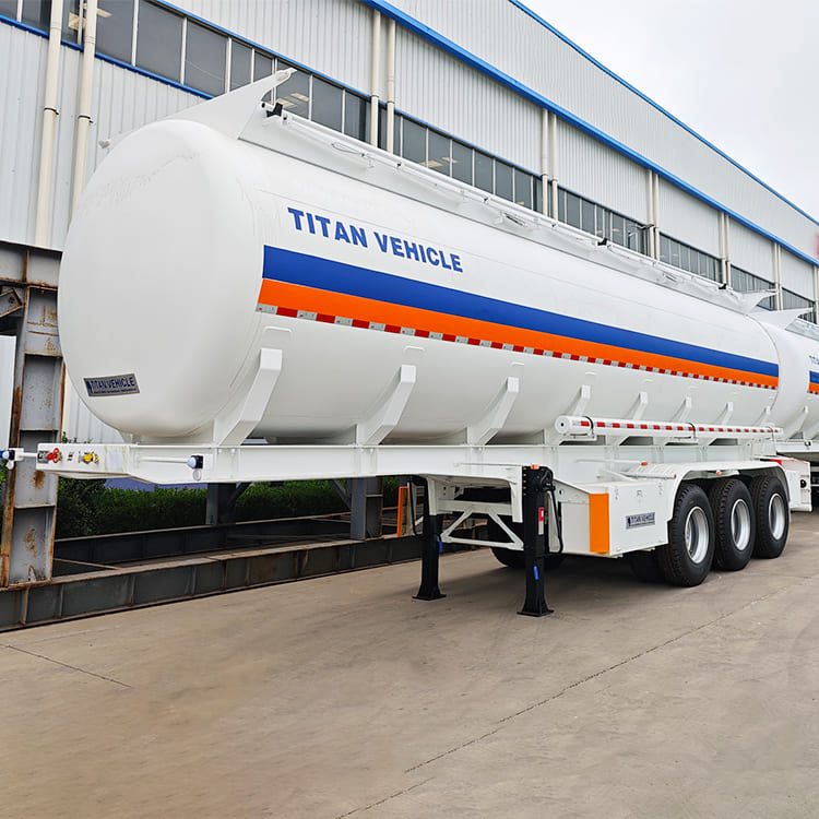 3 Axle 40000 Liters Petrol Tanker Trailer