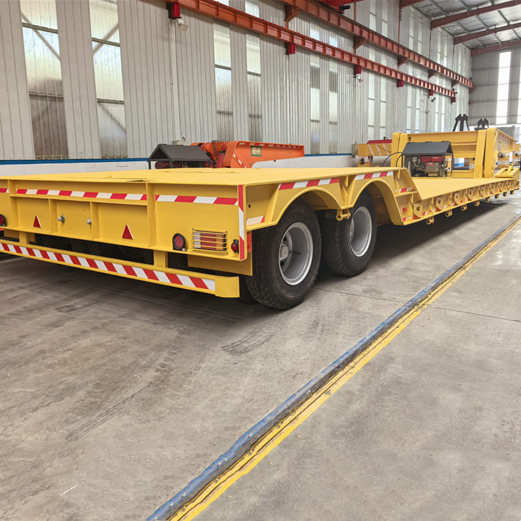 Lowboy Truck Trailer