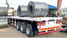 Tri Axle 40 Foot Flatbed Trailer