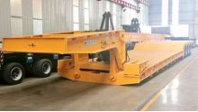 100T Detachable Lowboy Gooseneck Trailer