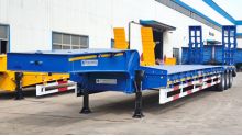 3 Axle Low Bed Semi Trailer