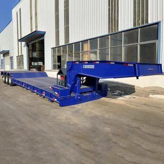 3 Axle 60 Ton Removable Gooseneck Trailer
