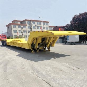 Folding Neck Lowboy Trailer