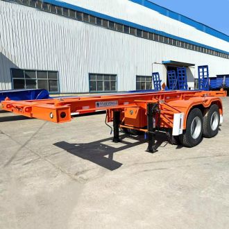 2 Axle 20 ft Container Trailer