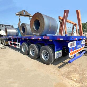 Tripple Axle Flat Bed Trailer