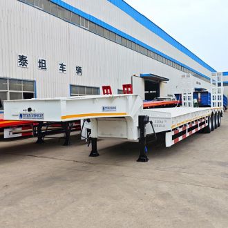 4 Axle 100 Ton Low Bed Trailer