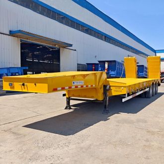 Tri Axle Semi Lowbed Trailer