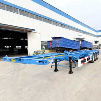 40 Ft 60 T Container Chassis Trailer