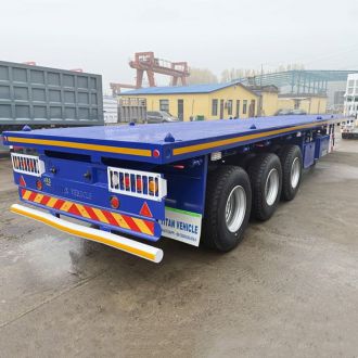 2025 New Tri Axle Flatbed Trailer
