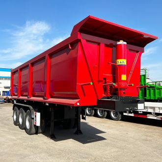 New Tri Axle Semi Tipper Trailer