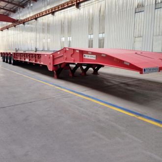 Folding Gooseneck Lowboy Trailer