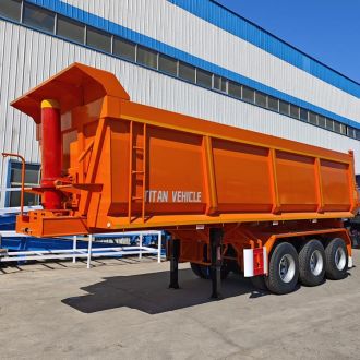 Tractor Tipper Trailer