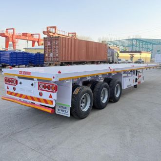 2026 New Semi Flatbed Trailer